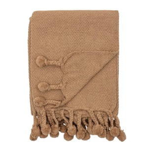 Tan Throw Blanket