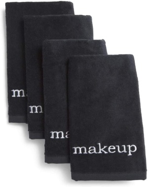 Black Makeup Towels