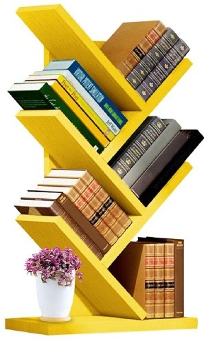 Yellow Bookshelf